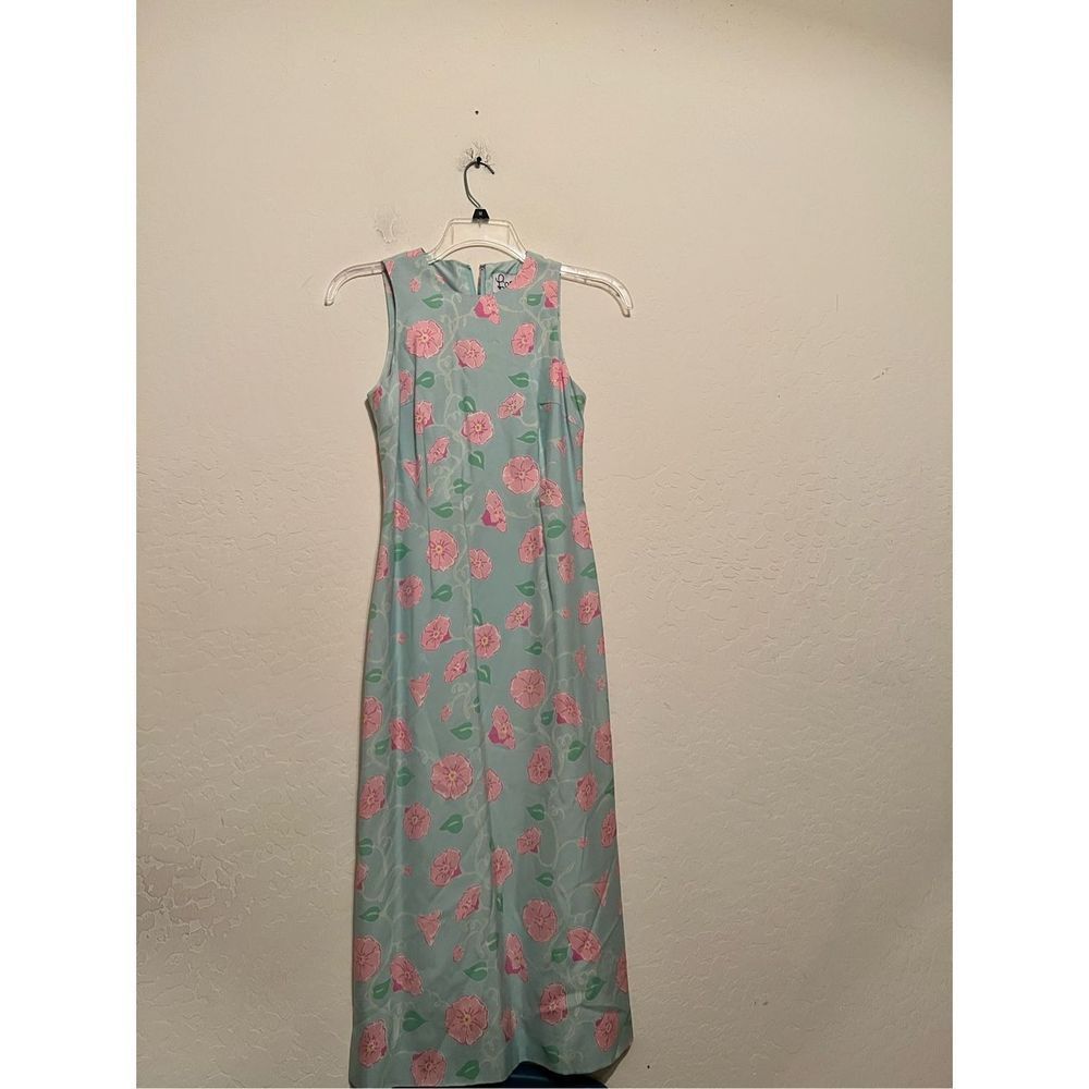 Lilly pulitzer silk cloud morning glories dress 2